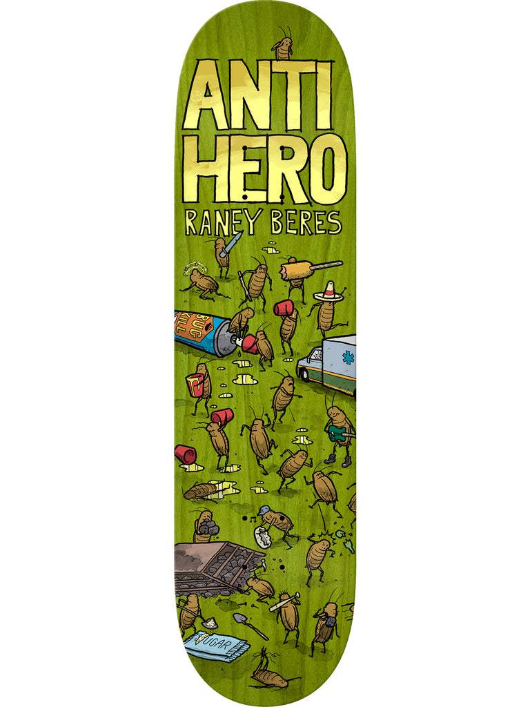 Anti Hero Roached Out Raney 8.25 Skateboard Deck | EMPIRE