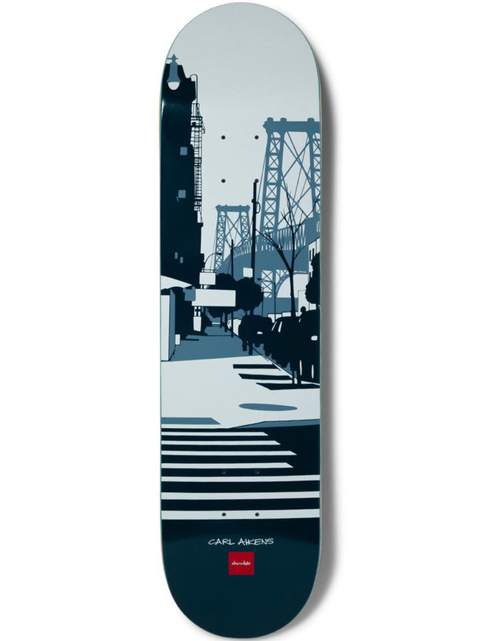 Chocolate City Series ’23 Aikens 8.5 Skateboard Deck | BLUE