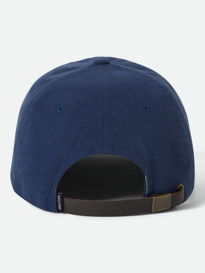 Brixton Big B Adjustable Strapback Hat | MIDNIGHT BLUE/ORANGE