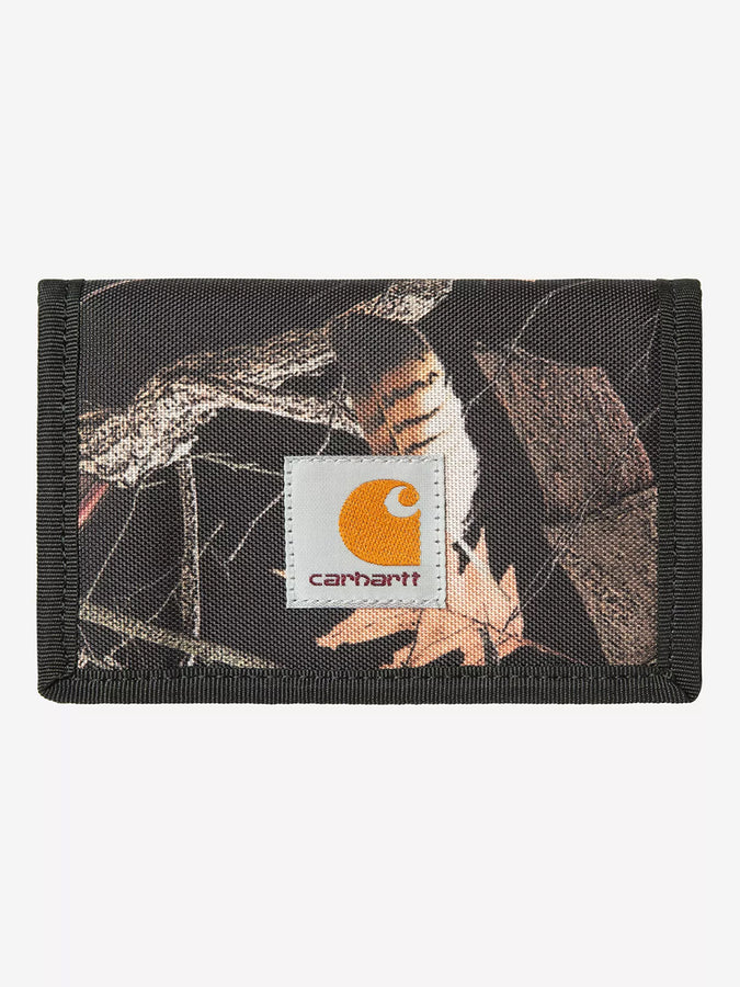 Carhartt Wip Alec Camo Feather Tree/Black Wallet | CAMO FEATHER TREE/BLK (3X5XX)