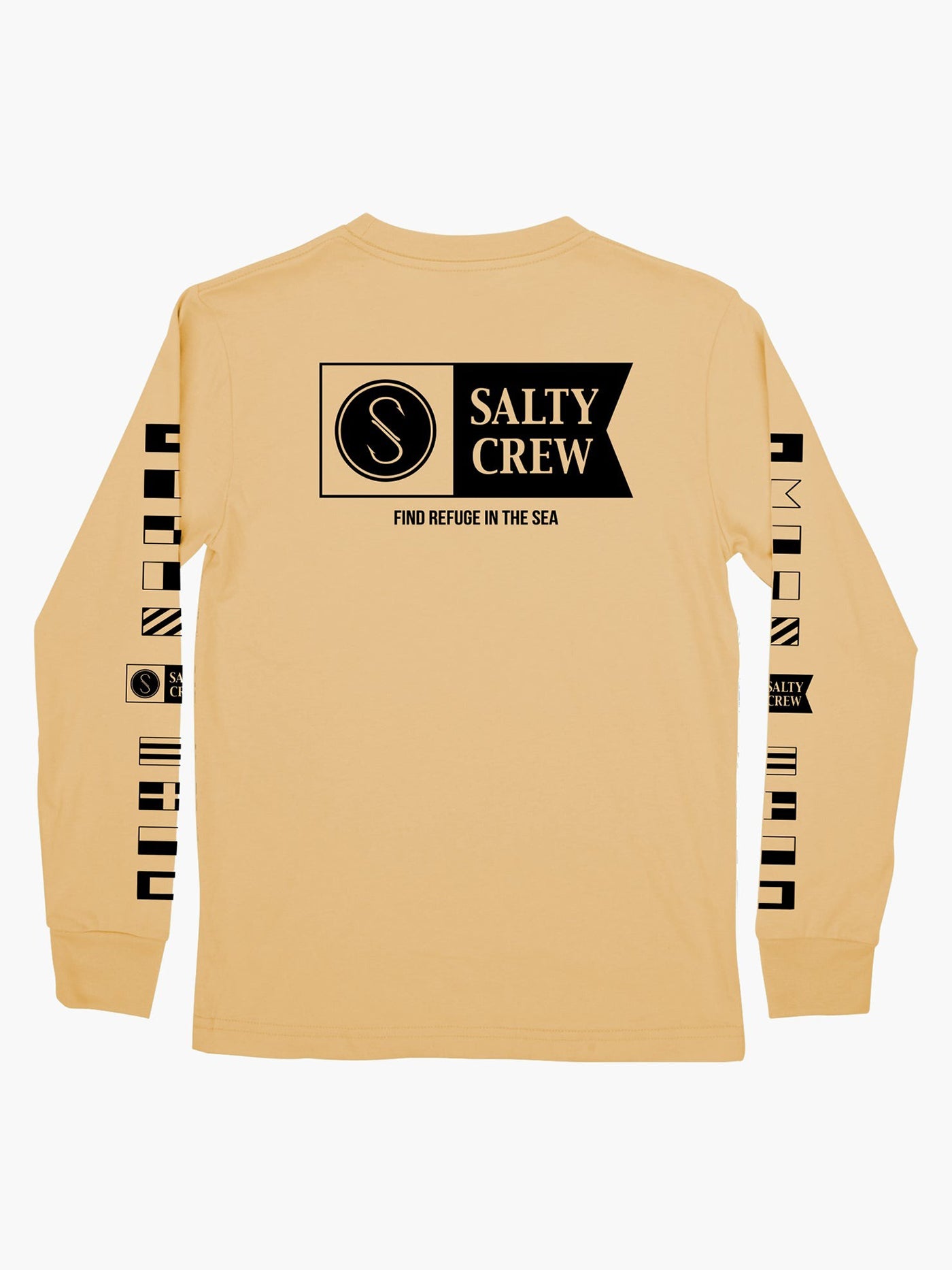 Salty Crew Alpha Flag Long Sleeve T-Shirt Spring 2024
