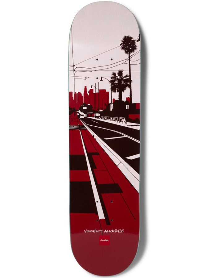 Chocolate City Series ’23 Alvarez 8.25 Skateboard Deck | RED