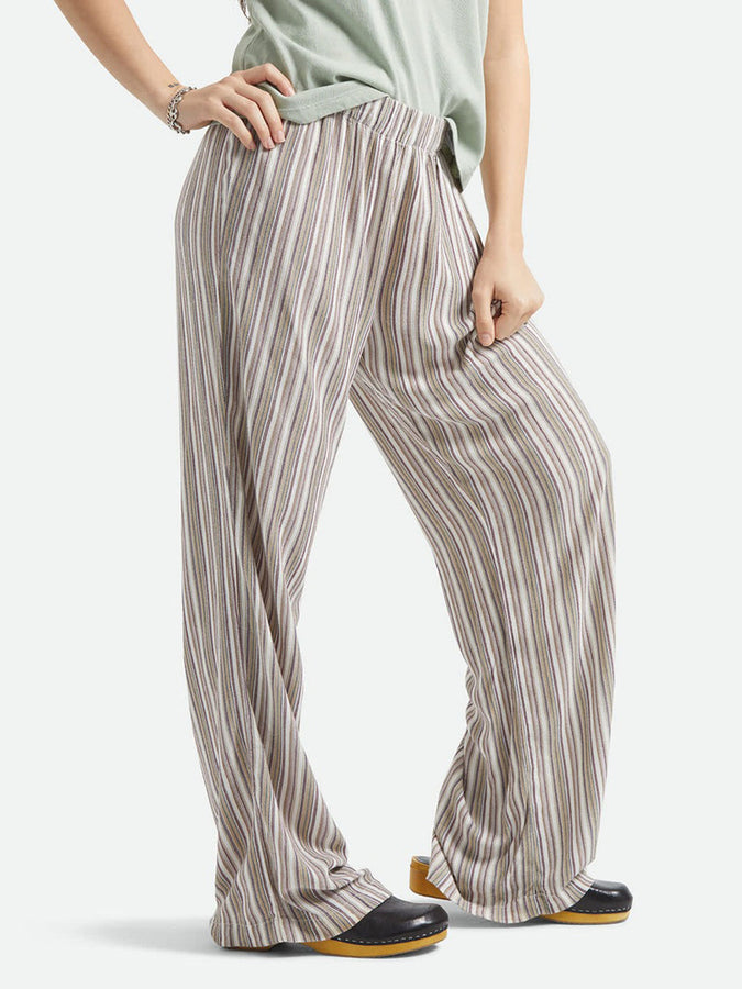 Brixton The Alley Lounge Pants Spring 2026 | WORN IN ROBUST RED STRIPE