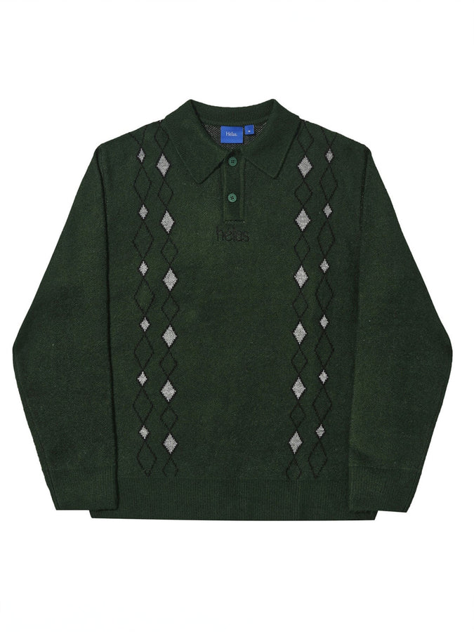 Hélas Apres-Ski Polo Sweatshirt Holiday 2024 | GREEN