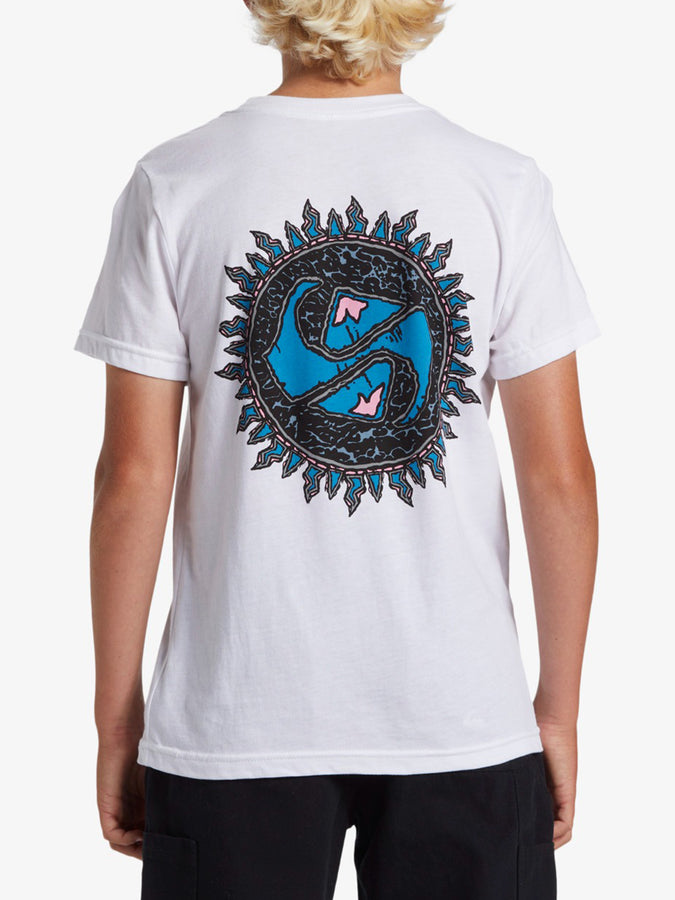 Quiksilver Spin Cycle T-Shirt Spring 2024 | WHITE (WBB0)