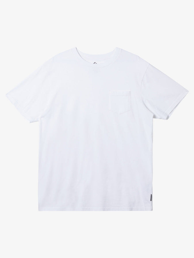 Quiksilver Salt Water Pocket T-Shirt Spring 2024 | WHITE (WBB0)