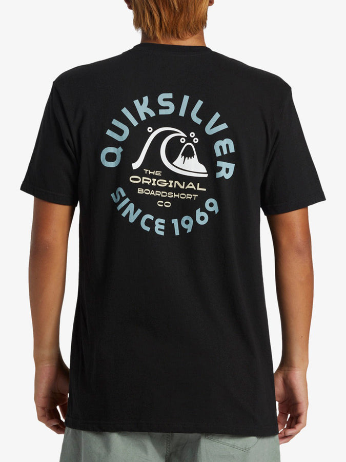 Quiksilver Ice Cold T-Shirt Spring 2024 | BLACK (KVJ0)