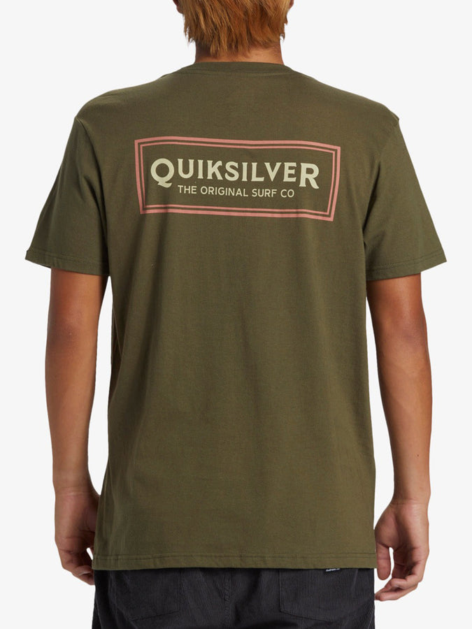 Quiksilver Surf Sign T-Shirt Spring 2024 | GRAPE LEAF (CRE0)