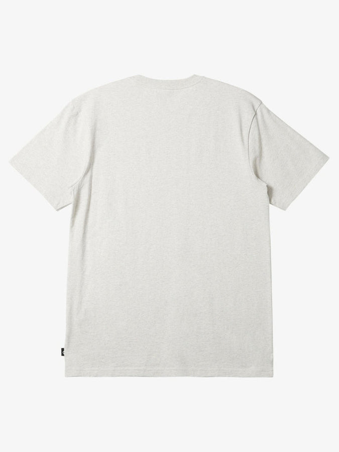 Quiksilver Bubble Logo DNA Short Sleeve T-Shirt Spring 2024 | SNOW HEATHER (SCVW)