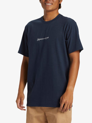 Quiksilver Rushed Logo DNA Short Sleeve T-Shirt Spring 2024