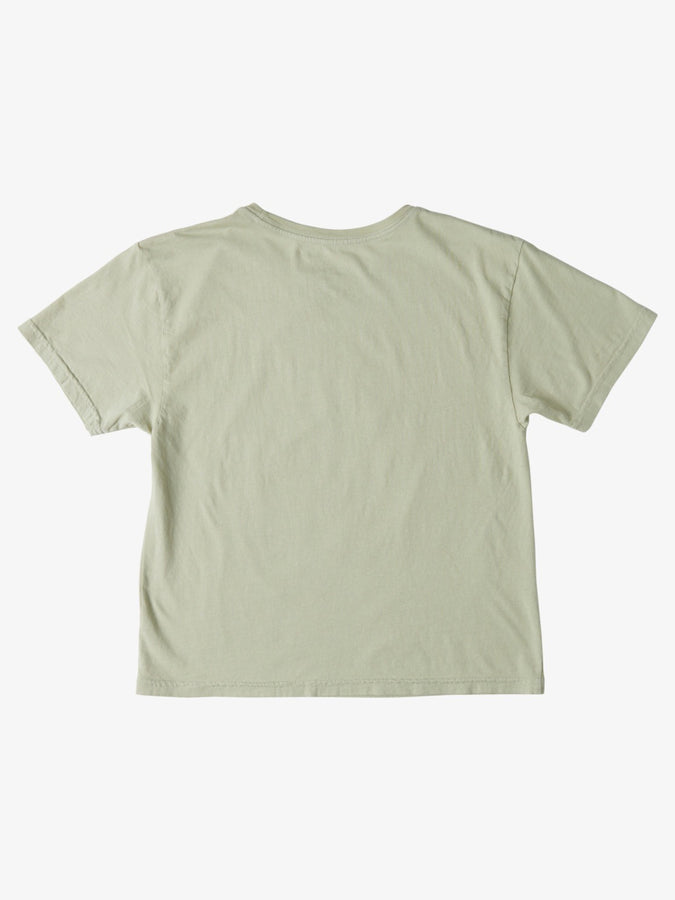 Roxy Hibiscus Paradise Laurel Green T-Shirt Spring 2024 | LAUREL GREEN (GEQ0)