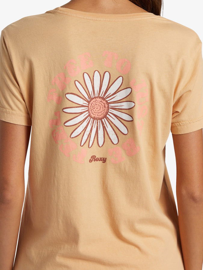 Roxy Feel Free Women T-Shirt Spring 2024 | PORCINI (CJJ0)