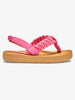 Roxy Porto Hot Pink Sandals Spring 2024