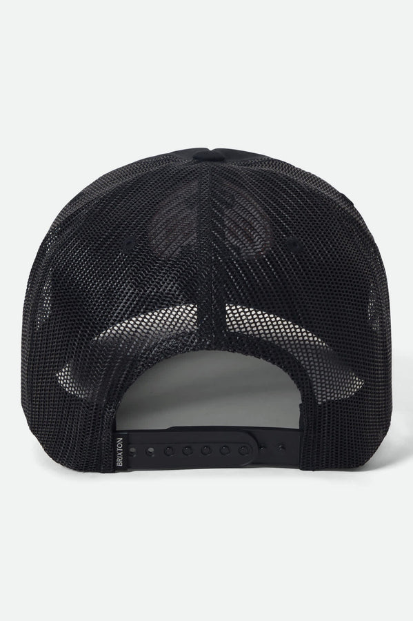 Brixton Henry Trucker Hat | BLACK/BLACK