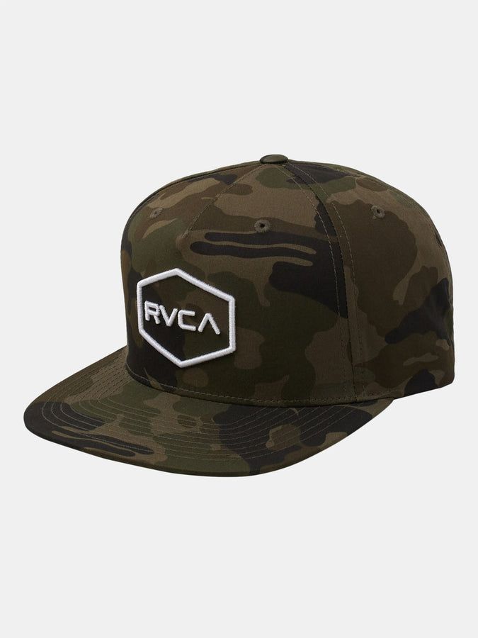 RVCA Commonwealth Snapback Hat (Boys 7-14) |  CAMO (CAM)