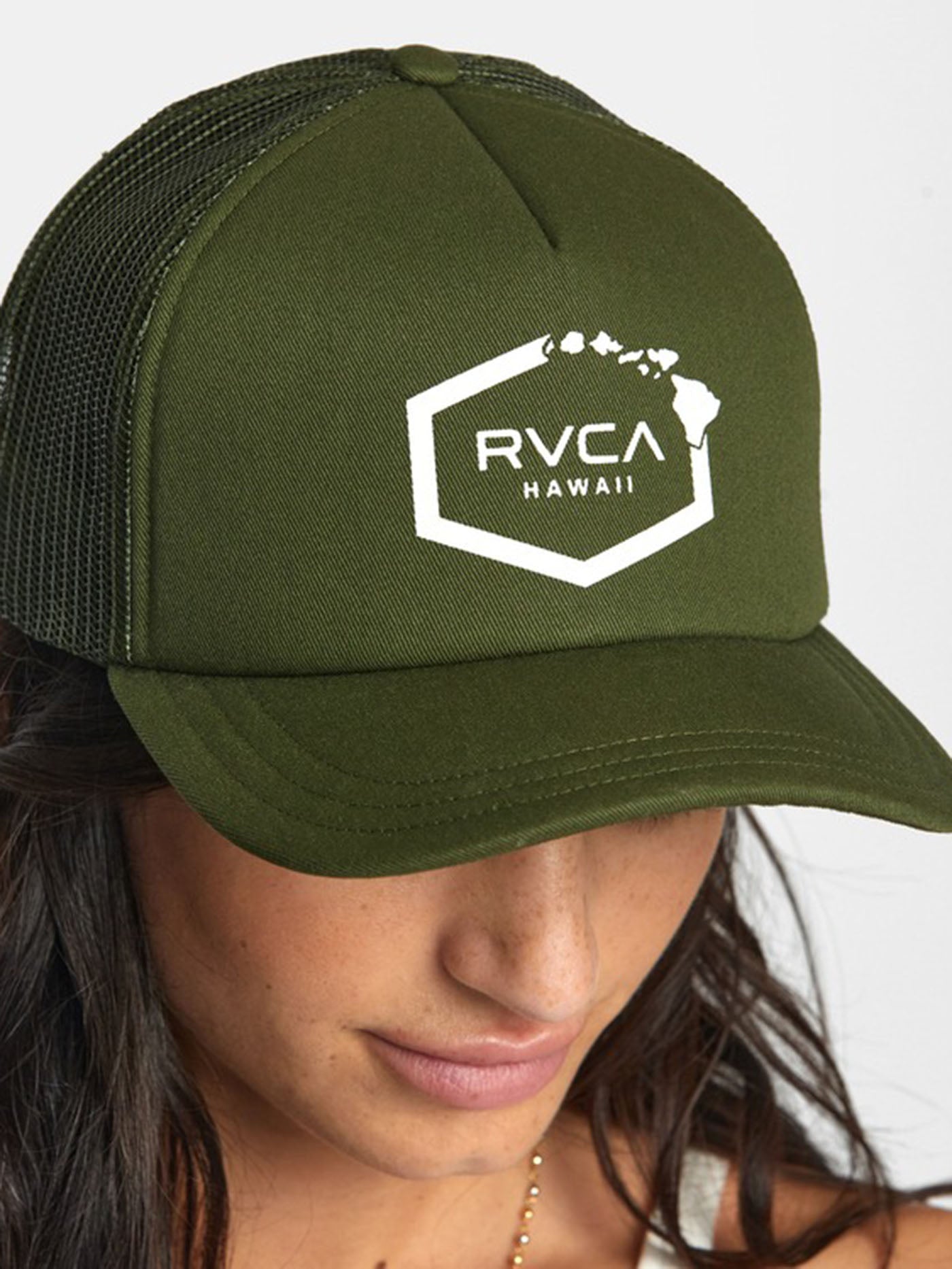 Rvca travel hot sale trucker hat