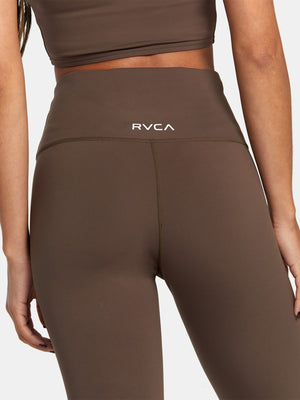Rvca Superbad - High Waist Leggings For Women - Major Brown
