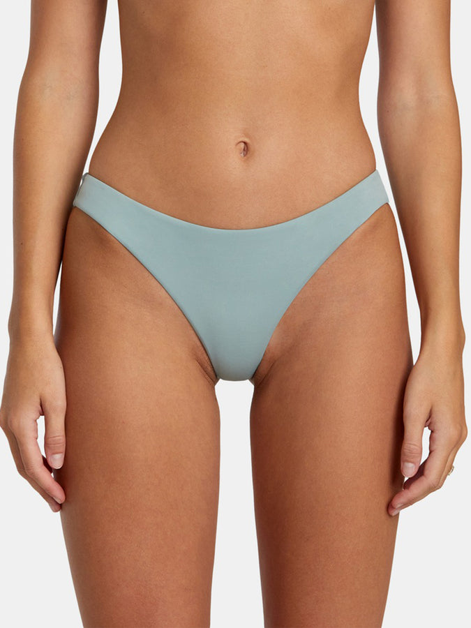 RVCA Summer 2023 Solid Cheeky Bikini Bottom | SHALE (BHN0)