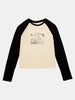 RVCA Classic Raglan Women Long Sleeve T-Shirt Spring 2024