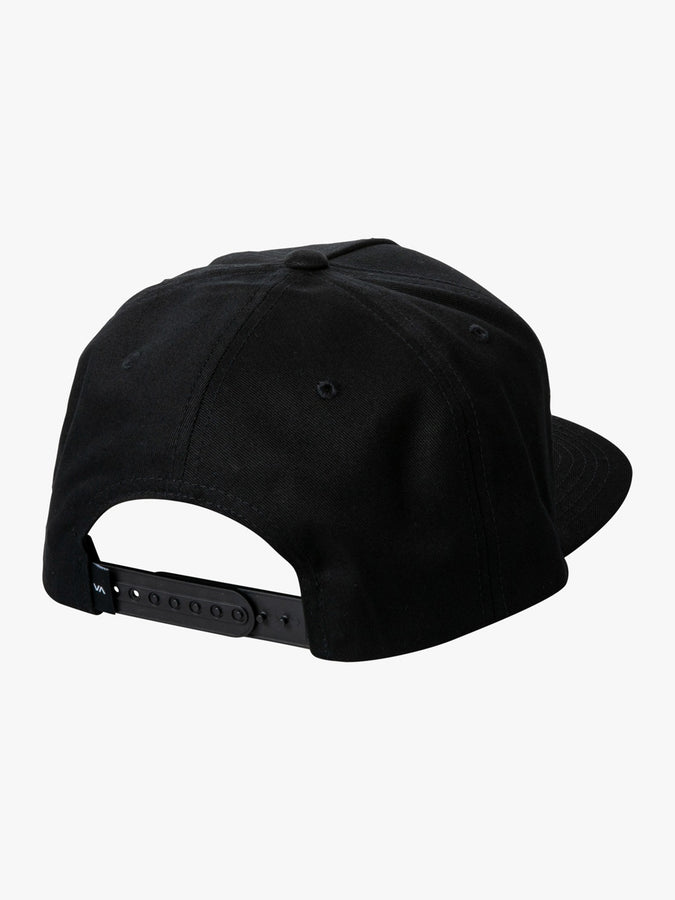 RVCA Square Snapback Hat | BLACK (BLK)