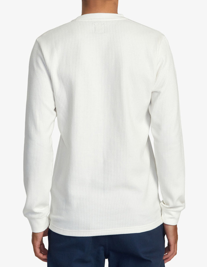 RVCA Day Shift Thermal Long Sleeve T-Shirt Spring 2024 | OFF WHITE (OFF)