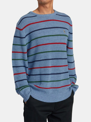 RVCA Yalla Stripe Long Sleeve Sweater Fall 2023