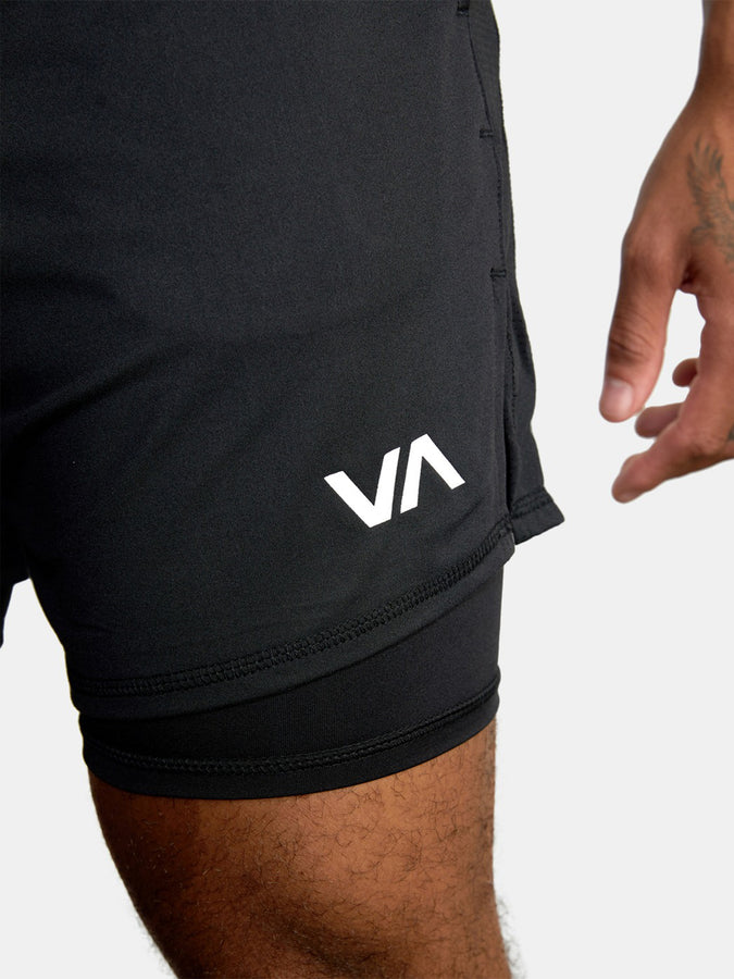 RVCA VA Vent Shorts | BLACK (BLK)