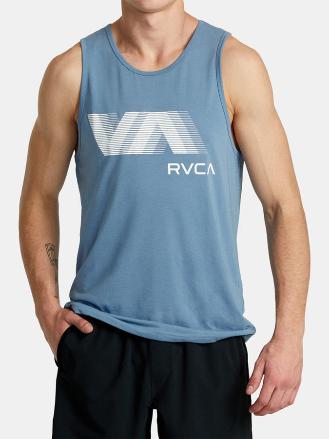RVCA VA Blur Tank Top Spring 2024 | BLUE TACK (BLQ0)