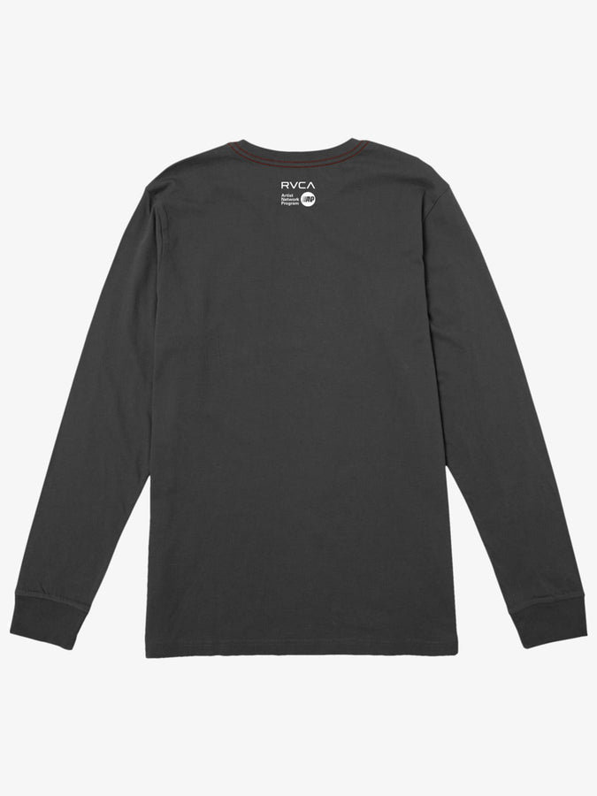 RVCA Shadow Box Long Sleeve T-Shirt Spring 2024 | PIRATE BLACK (PTK)