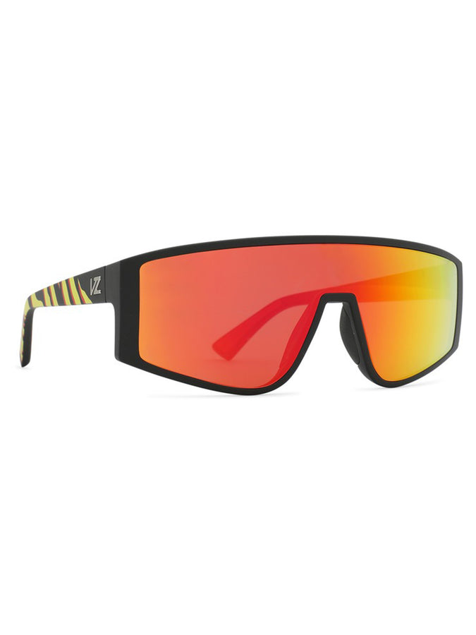 Von Zipper Hyperbang Tiger Tear/Fire Chrome Sunglasses | TIGER TEAR/FIRE CHROME