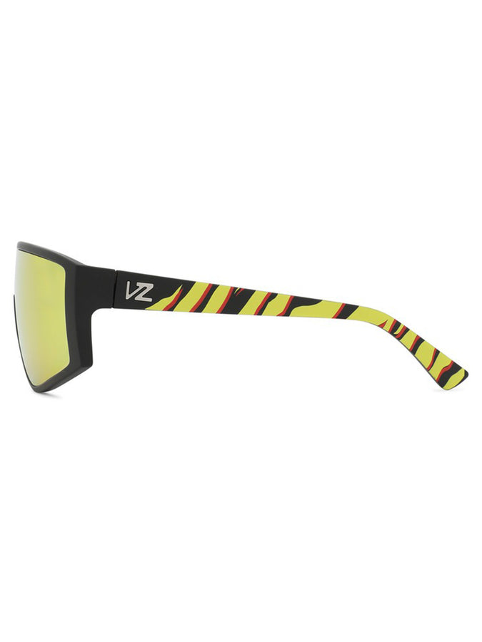 Von Zipper Hyperbang Tiger Tear/Fire Chrome Sunglasses | TIGER TEAR/FIRE CHROME