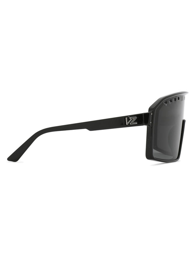 Von Zipper Super Rad Black Gloss/Vintage Grey Sunglasses | BLACK GLOSS/VINTAGE GREY