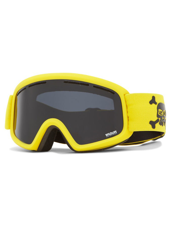 VonZipper Trike Caution Tape/Blackout Snowboard Goggle 2024 | CAUTN TAPE/WILDLIFE BLKT
