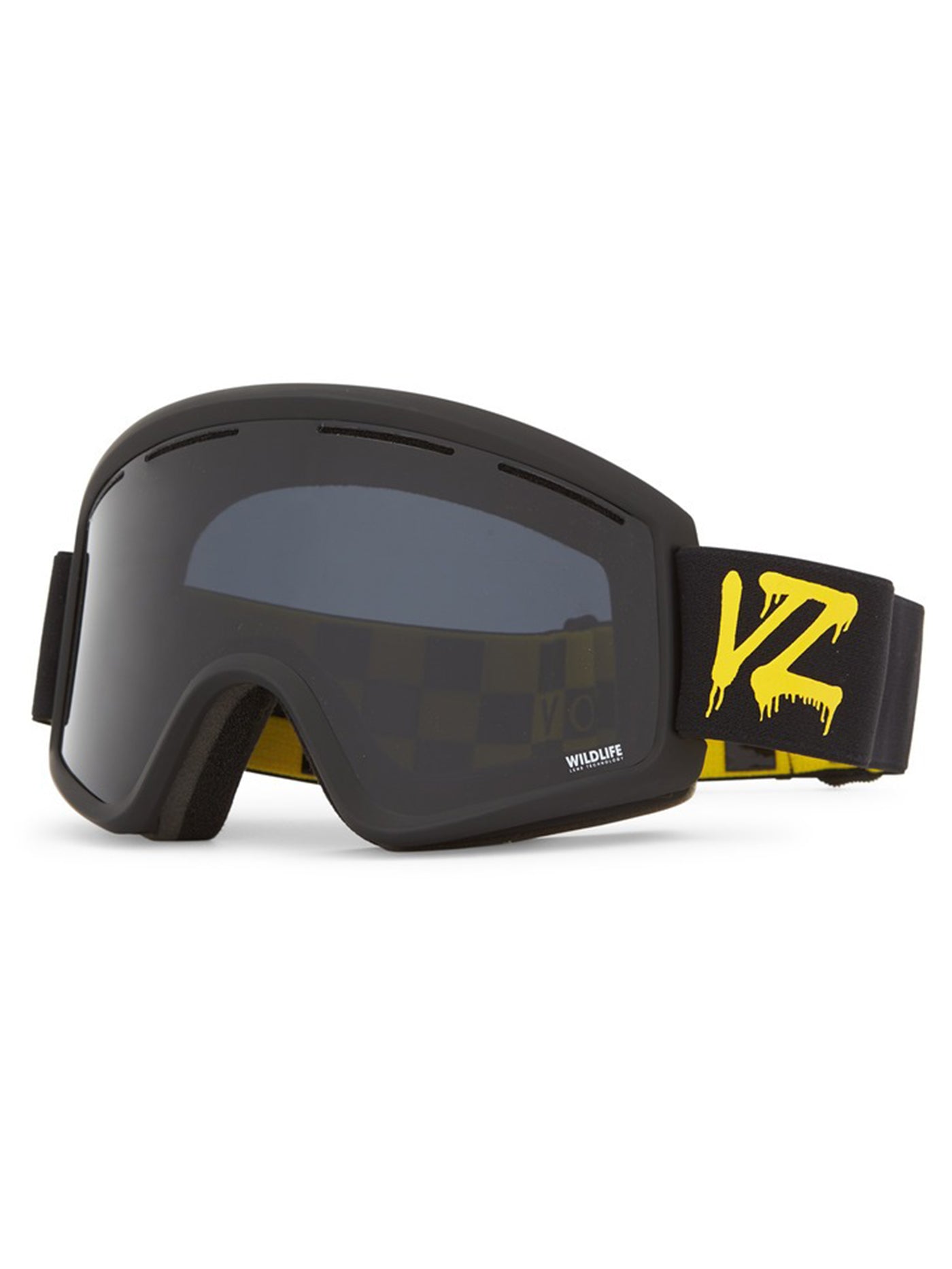 VonZipper Cleaver Black Satin/Blackout Snowboard Goggle 2024