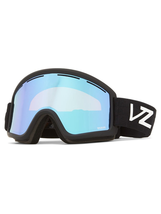 VonZipper Cleaver Black Satin/Stellar Snowboard Goggle 2024 | BLK SATIN/WILDLIFE STELLR