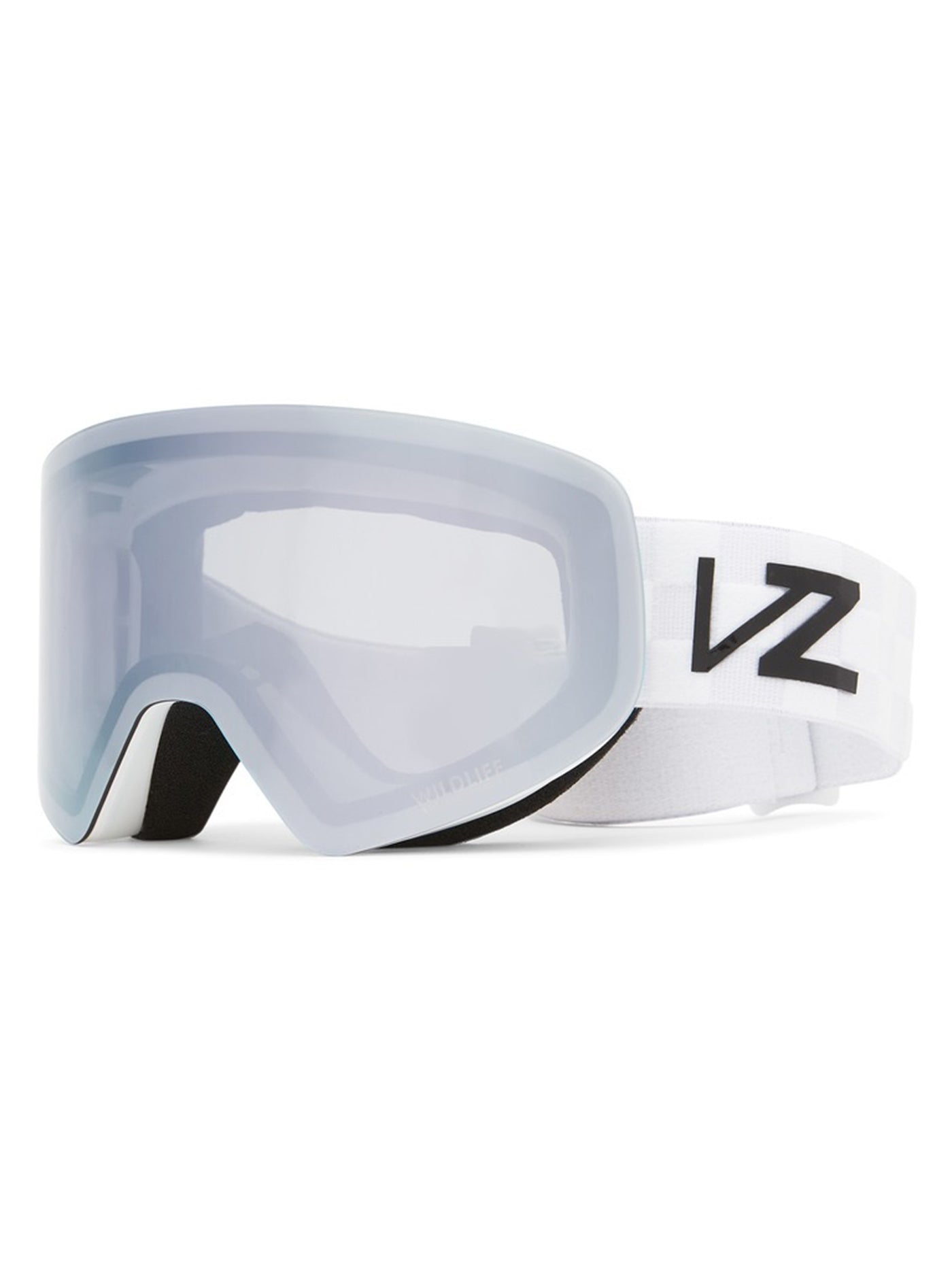 VonZipper Encore White Gloss/White Snowboard Goggle 2024