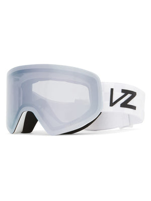 VonZipper Encore White Gloss/White Snowboard Goggle 2024
