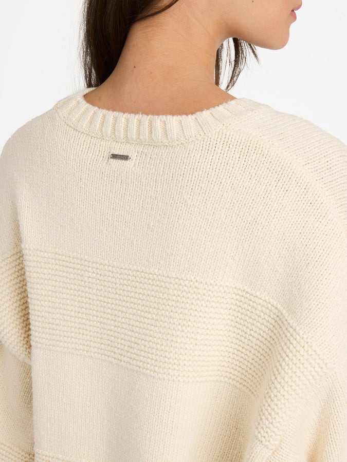 Volcom Dayz Like This Sweater Women Spring 2026 | VINTAGE WHITE