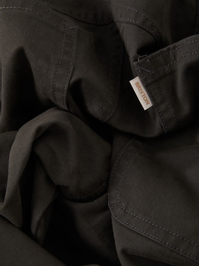 Brixton Utility Everyday Barrel Washed Black Pants Fall 2026 | WASHED BLACK