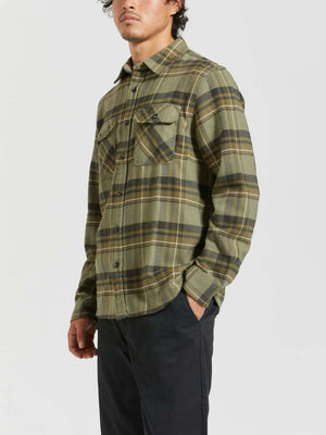 Brixton Bowery Flannel Buttondown Shirt Fall 2024