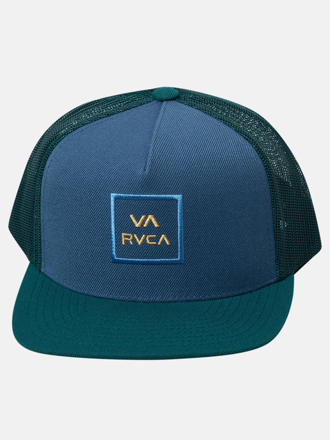 RVCA VA All The Way Trucker Hat | GREEN SLATE (BMW0)