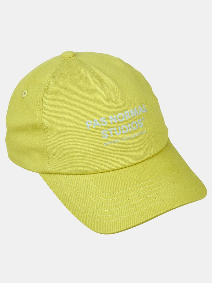 Pas Normal Studios Off-Race Cotton Hat Spring 2026 | MOSS GREEN