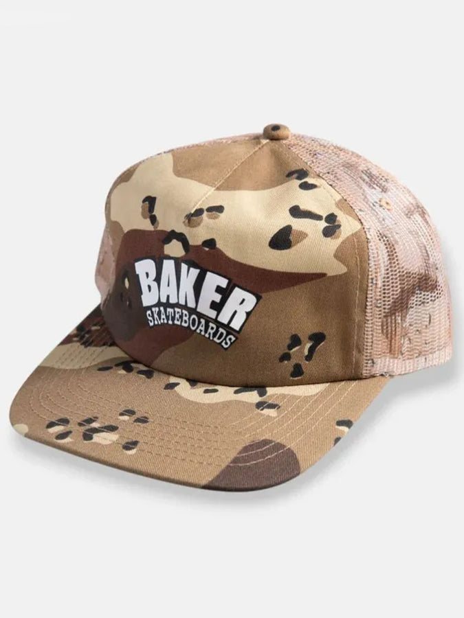 Baker Arch Logo Snapback Hat | DESERT CAMO