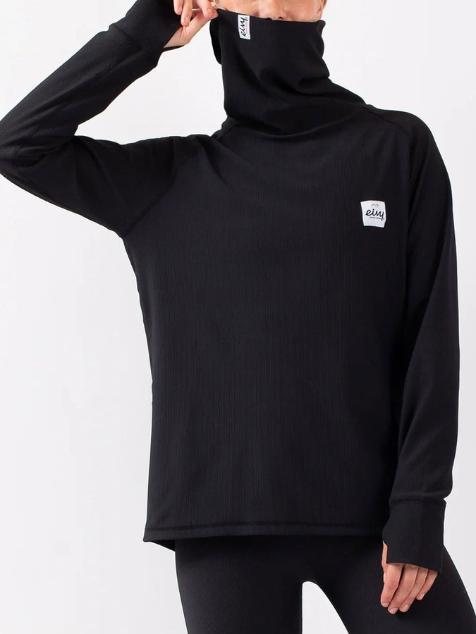 Eivy Icecold Loose Fit Rib Black Base Layer Winter 2027 | BLACK