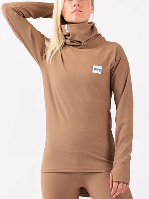 Eivy Icecold Gaiter Rib Faded Coffee Top Layer Winter 2025