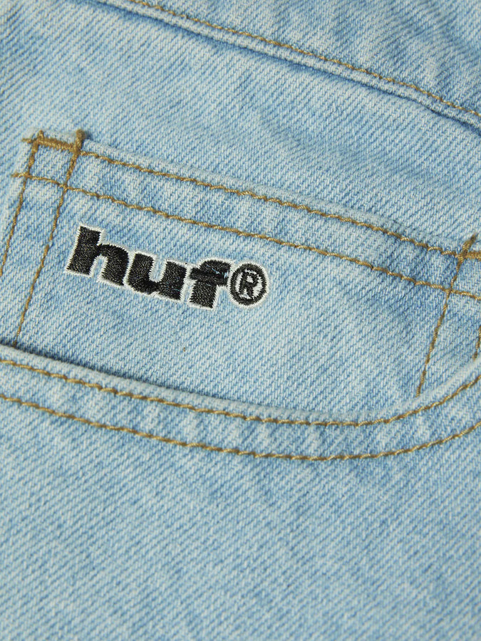 Huf Basic Ass Jeans Spring 2026 | WASHED LIGHT BLUE