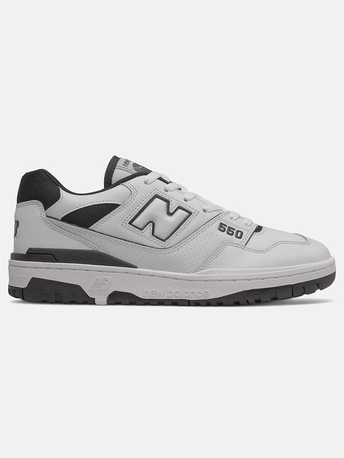 New Balance 550 White/Black Shoes | WHITE/BLACK