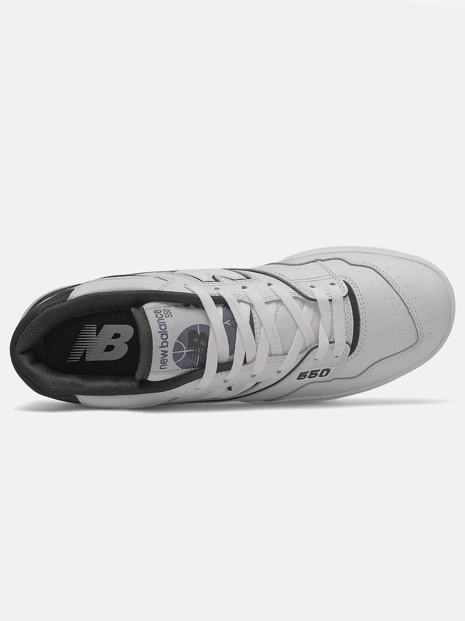 New Balance 550 White/Black Shoes | WHITE/BLACK