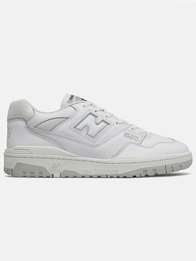 New Balance 550 White/White Shoes Summer 2026 | WHITE/WHITE 