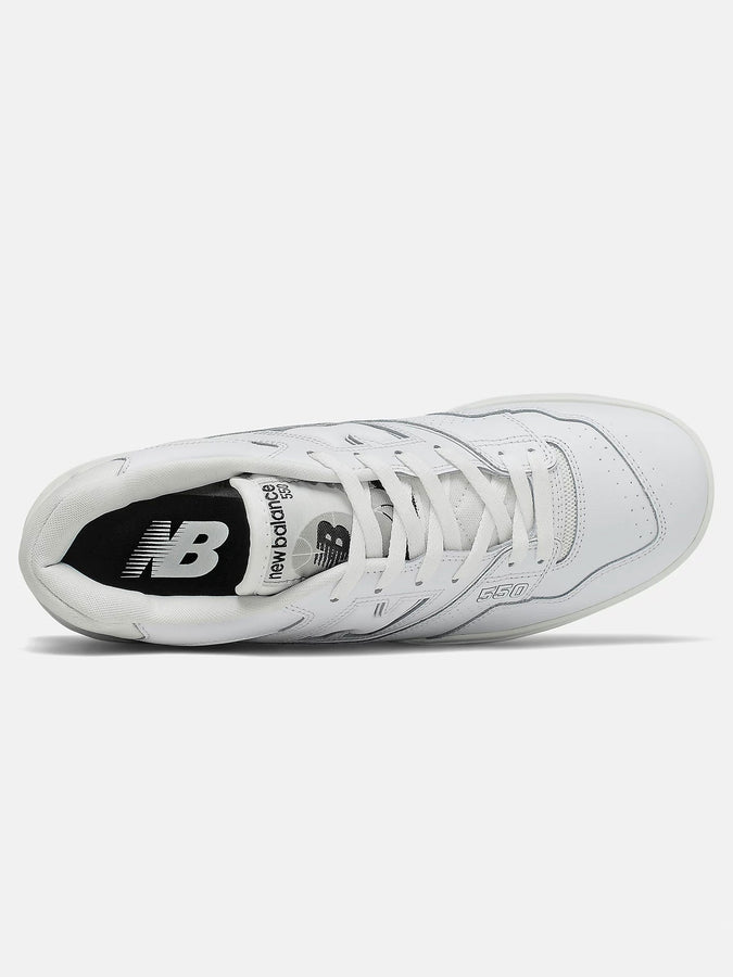 New Balance 550 White/White Shoes Summer 2026 | WHITE/WHITE 